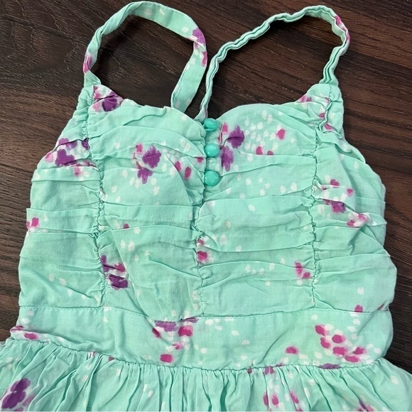 Cherokee girls 4-5 floral spring spaghetti strap top - Picture 2 of 8
